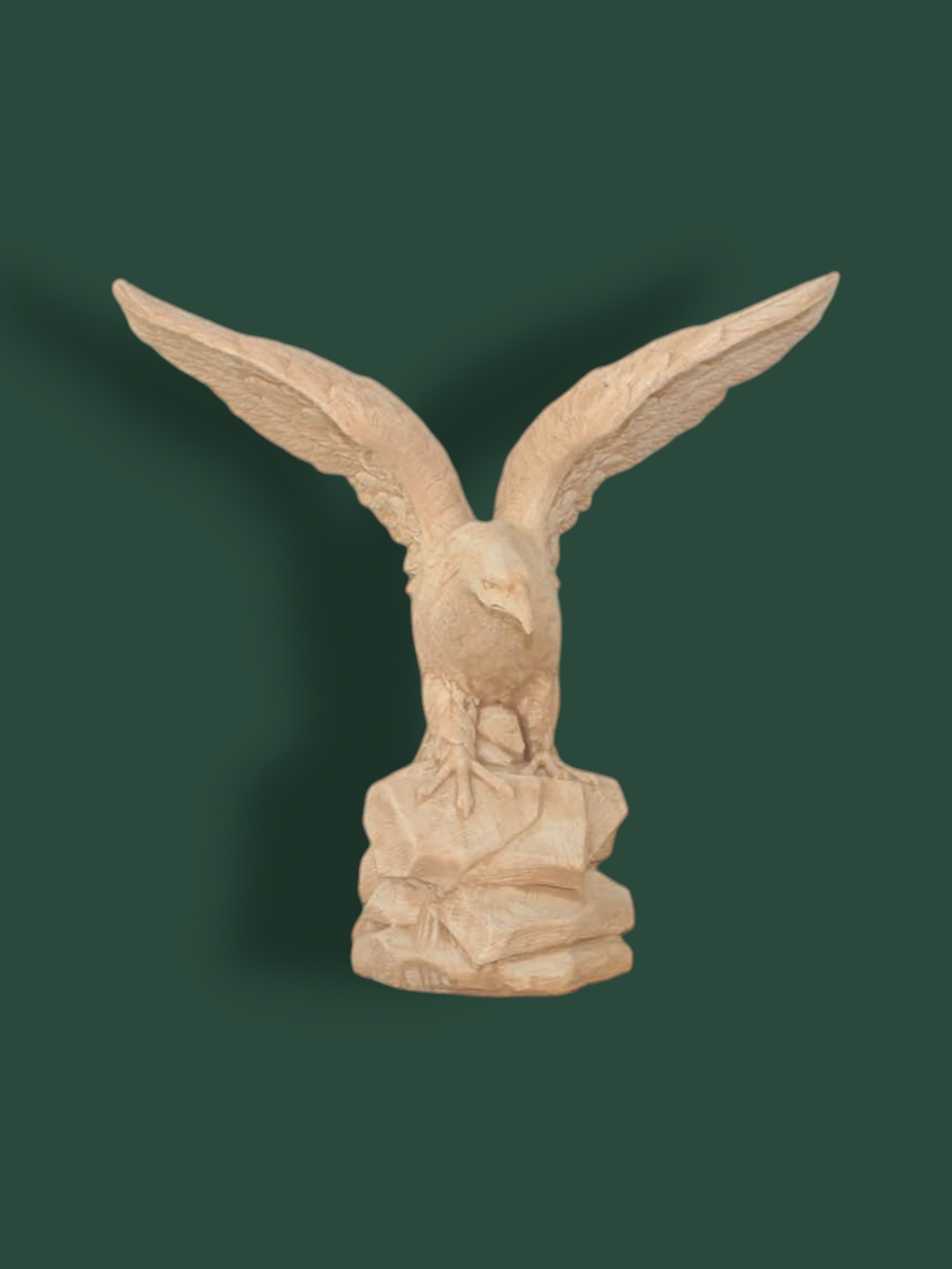 Statua Aquila Grande in cemento 107 cm