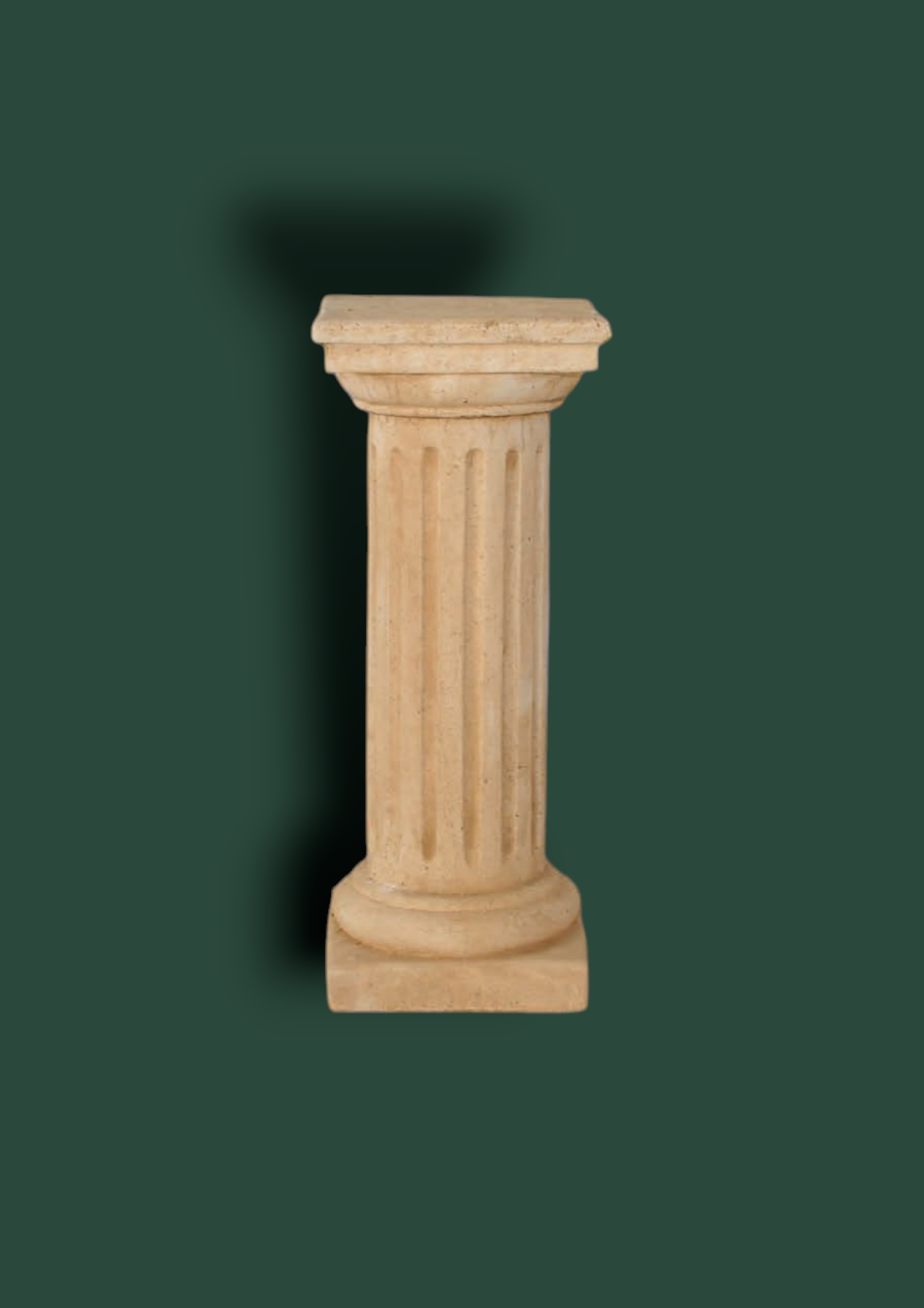 Colonna Impero in cemento da giardino 57cm