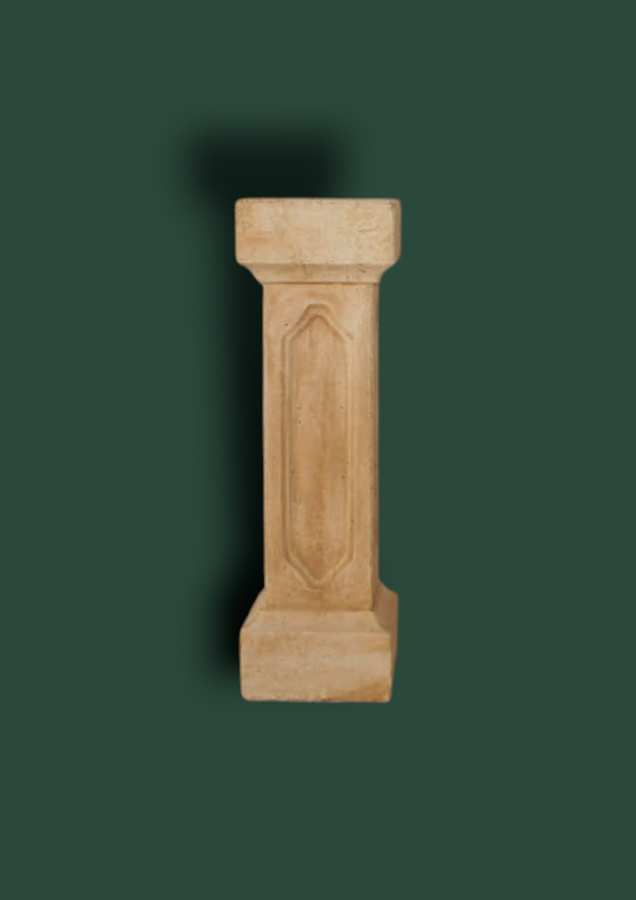 Colonna Terminale in cemento da giardino 93cm