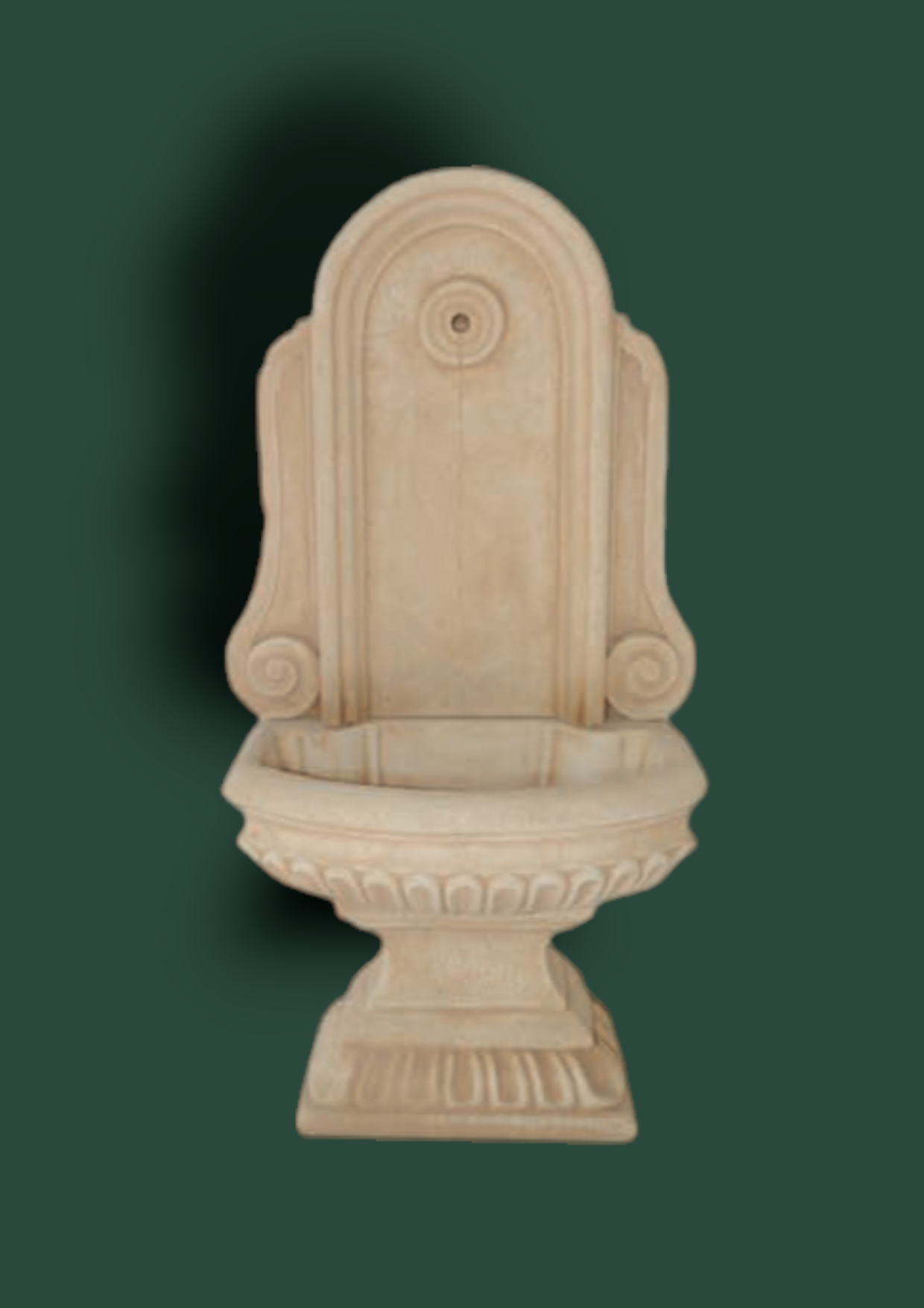 Fontana Merlata in cemento da giardino 146cm