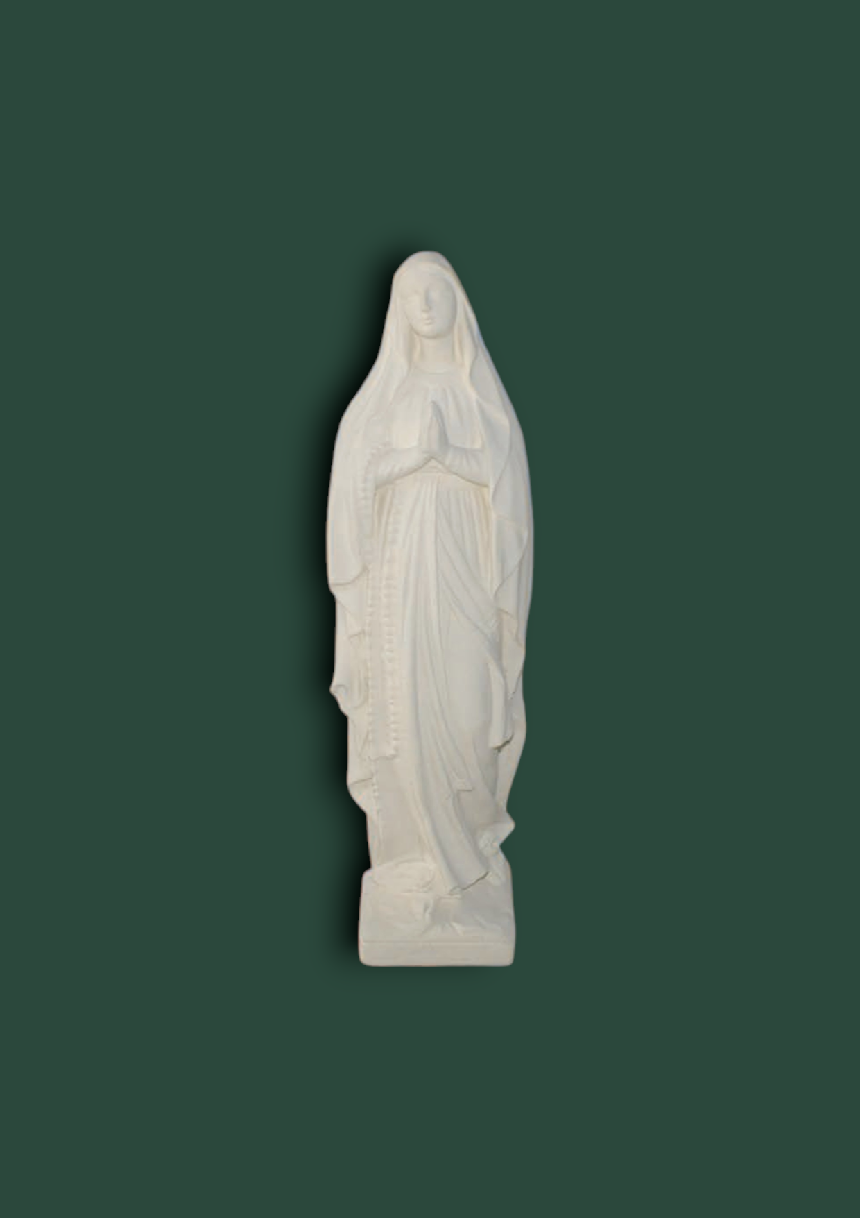 Statua Sacra Madonna Lourdes in cemento 80 cm