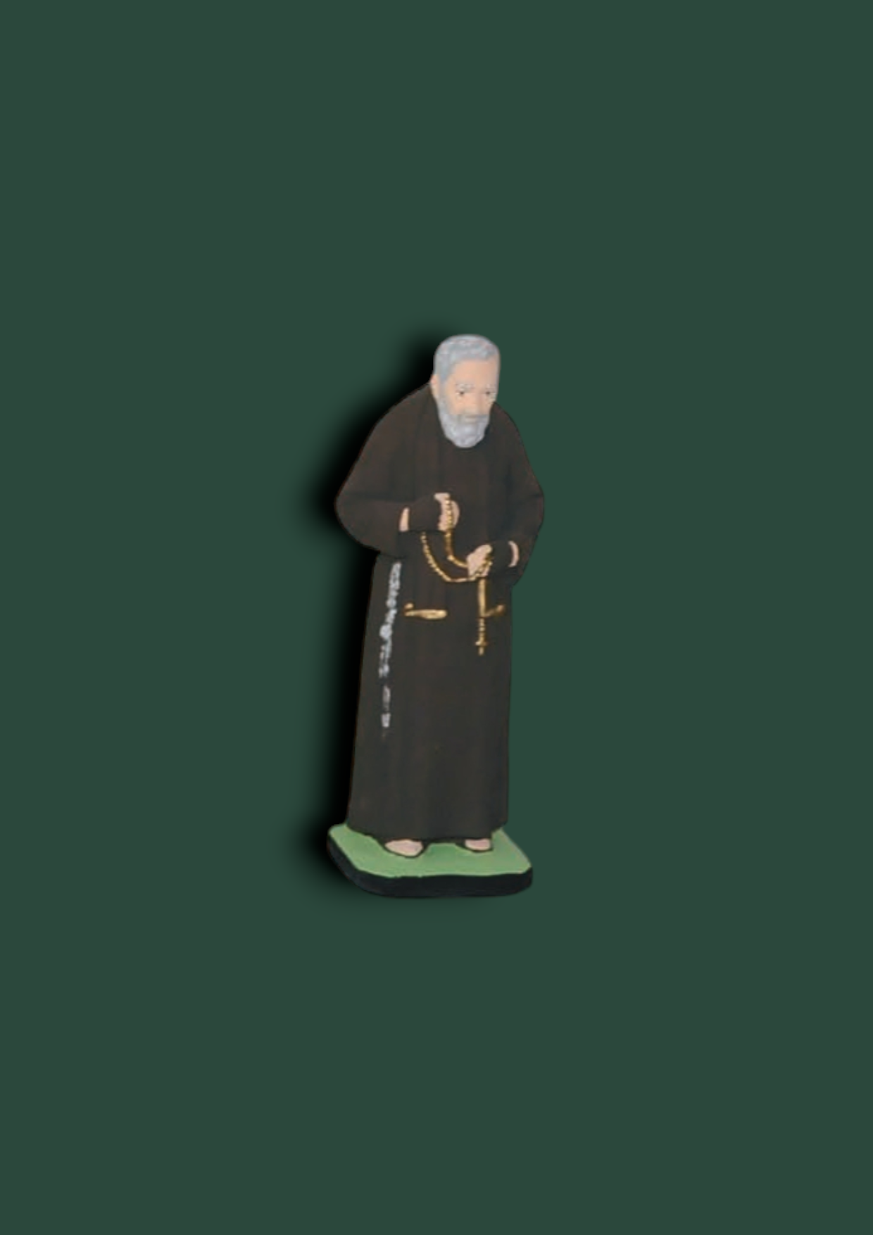 Statua Sacra San Pio in cemento 40 cm