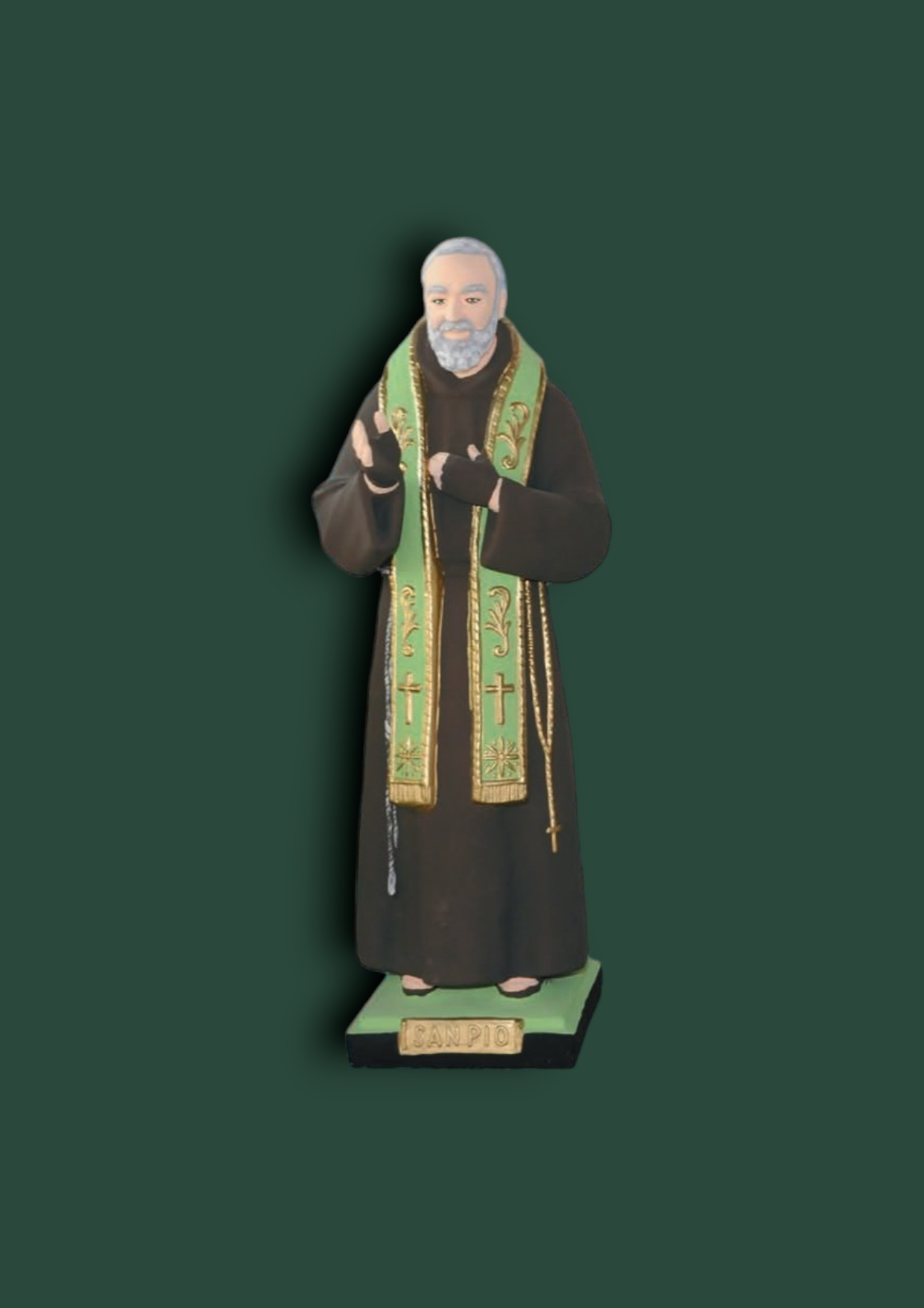 Statua Sacra San Pio in cemento 115 cm