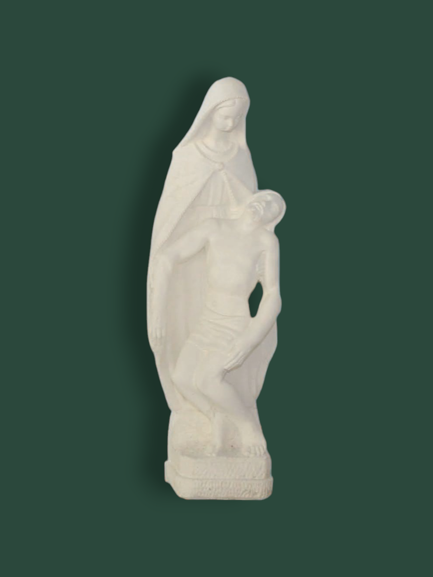 Statua Sacra Pietà in cemento 92 cm