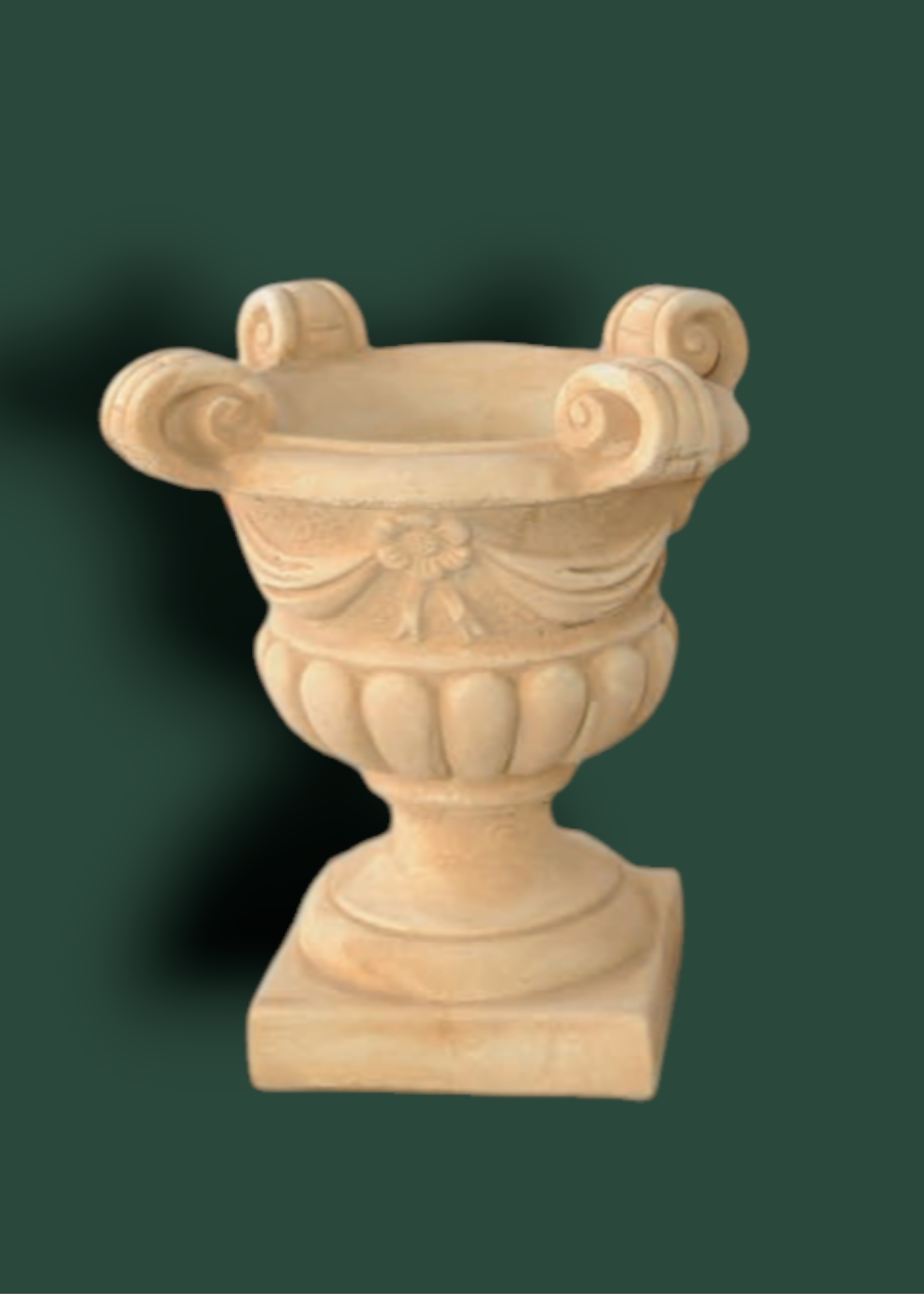 Vaso Faenza in cemento da giardino 50cm