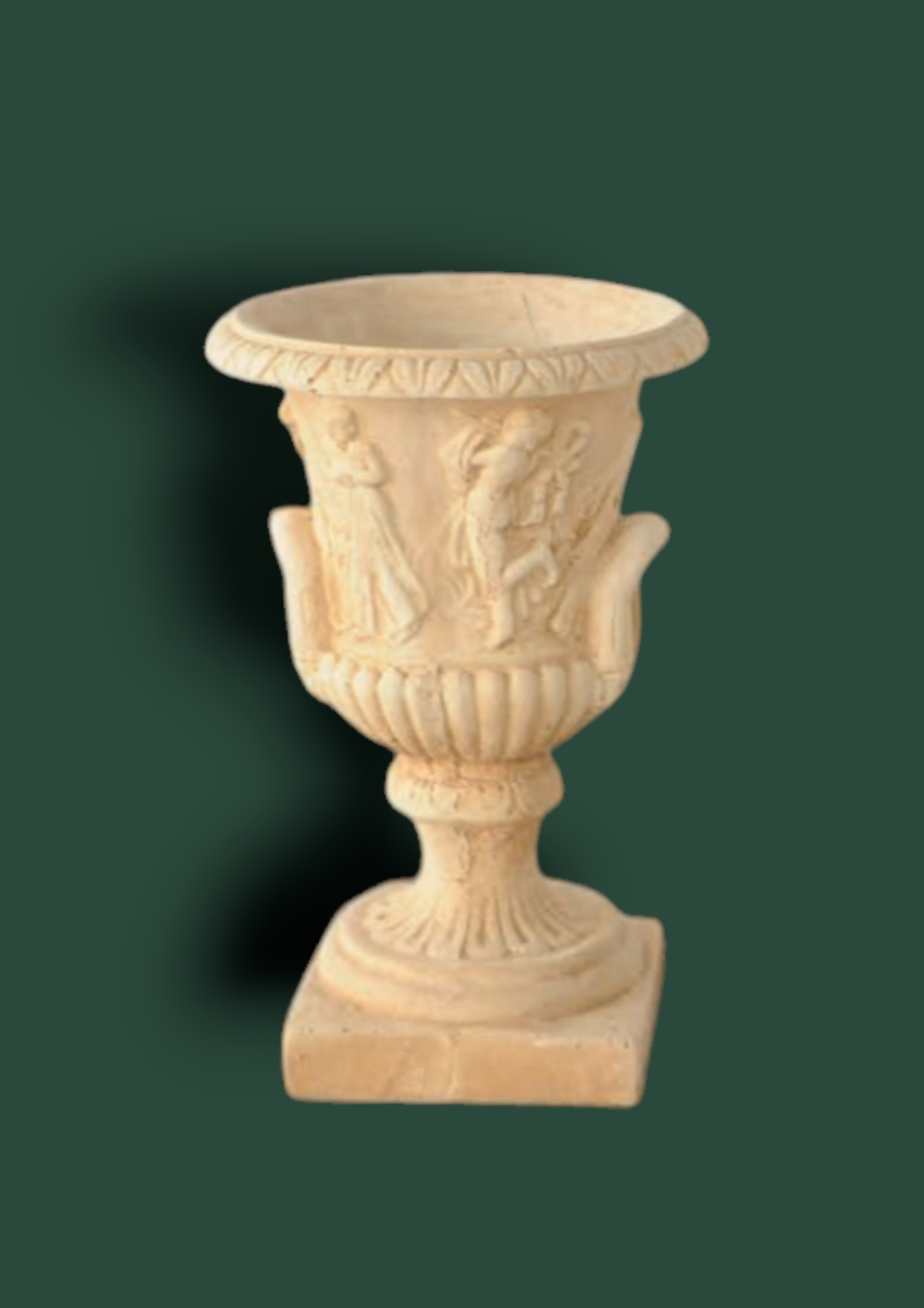 Vaso Pompeiano in cemento da giardino 42cm