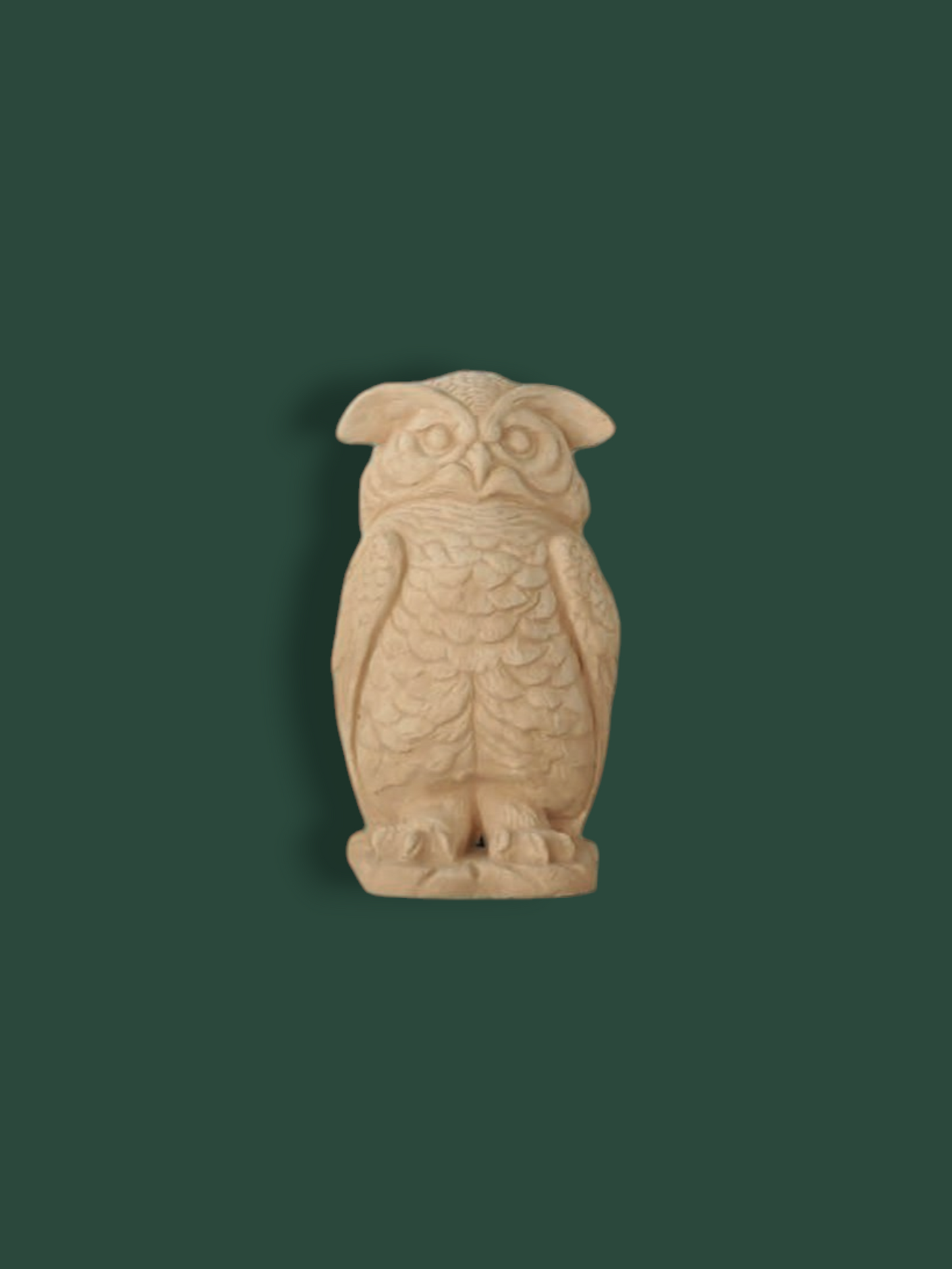 Statua Gufo in cemento 55 cm