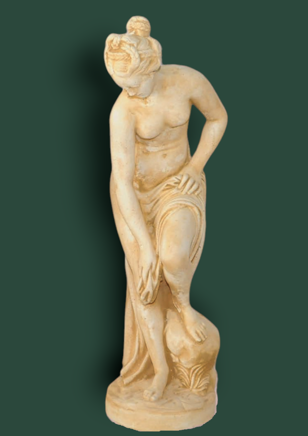 Statua Allegrian in cemento da giardino 87cm
