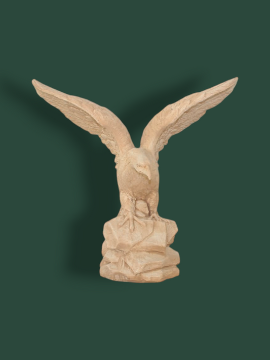 Statua Aquila Grande in cemento 107 cm
