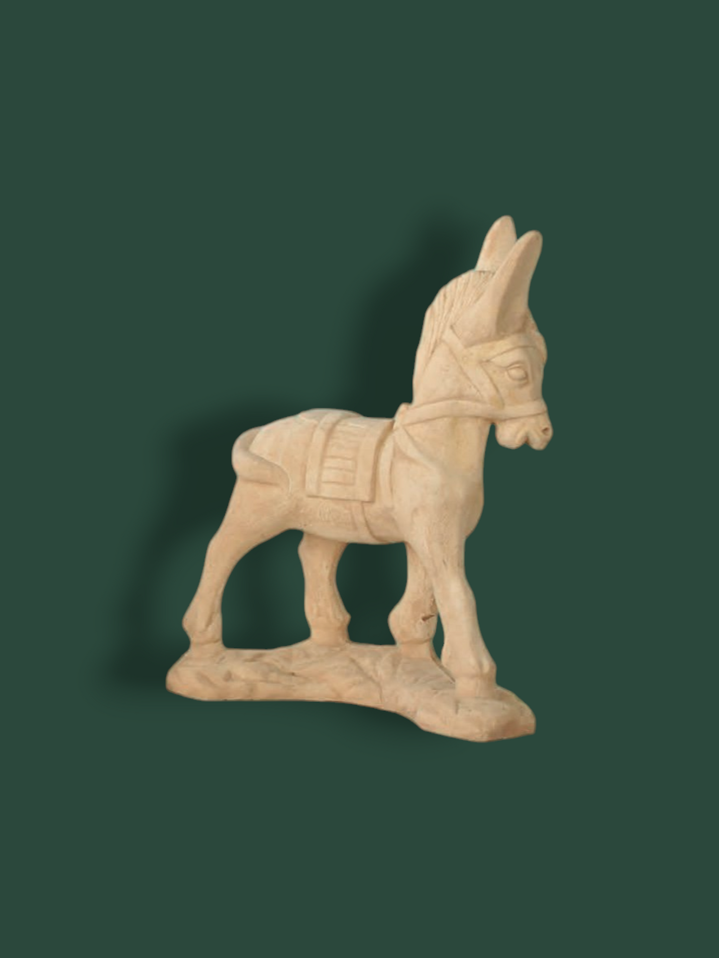 Statua Asino in cemento 80 cm