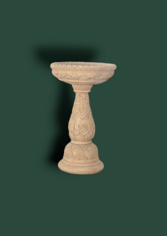 Beverino Vendemmia in cemento da giardino 80cm