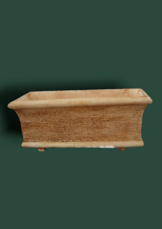 Cassetta Bocciardata in cemento da giardino 40cm