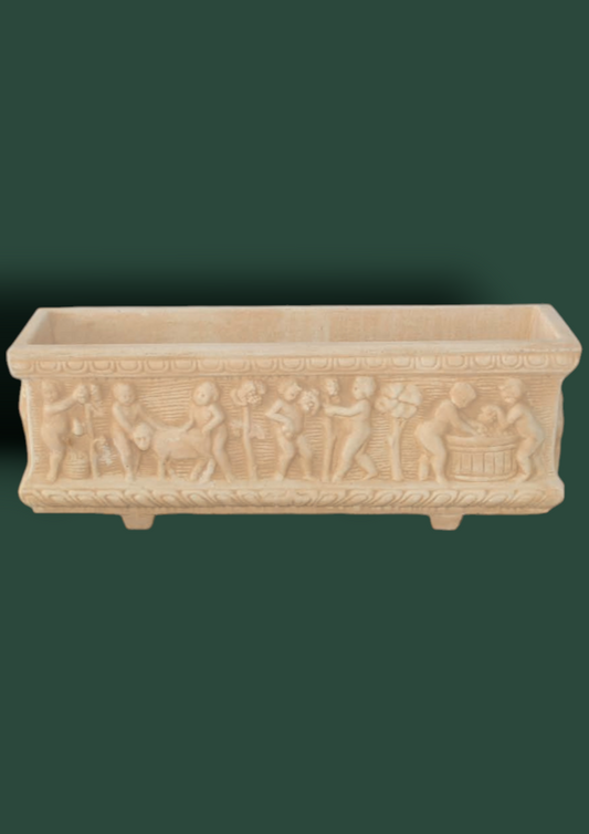 Cassetta Dorin in cemento da giardino 37cm