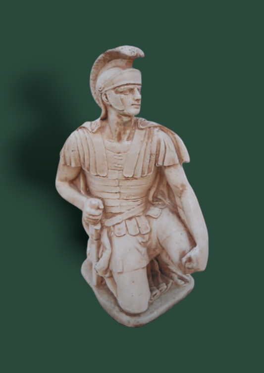 Statua Centurione in cemento da giardino 60cm