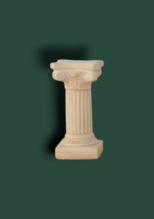 Colonna Olimpia 3 in cemento da giardino 51cm