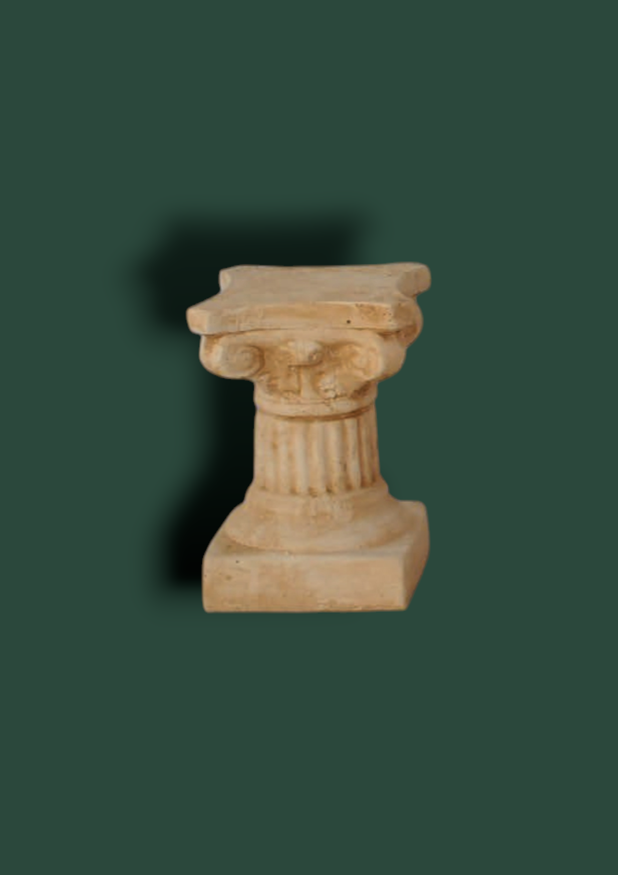 Colonna Olimpia 4 in cemento da giardino 37cm
