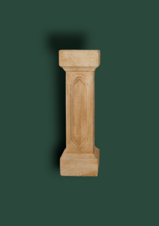 Colonna Terminale in cemento da giardino 93cm