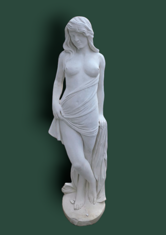 Statua Donna nude in cemento da giardino 176cm