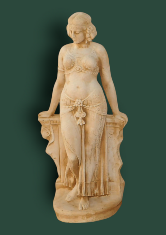 Statua Egiziana in cemento da giardino 87cm