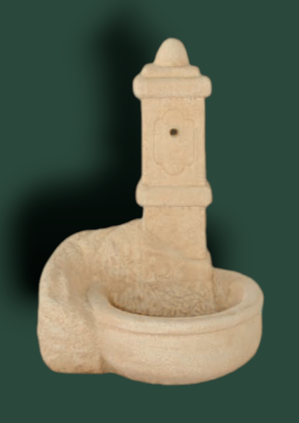 Fontana Castello in cemento da giardino 90cm