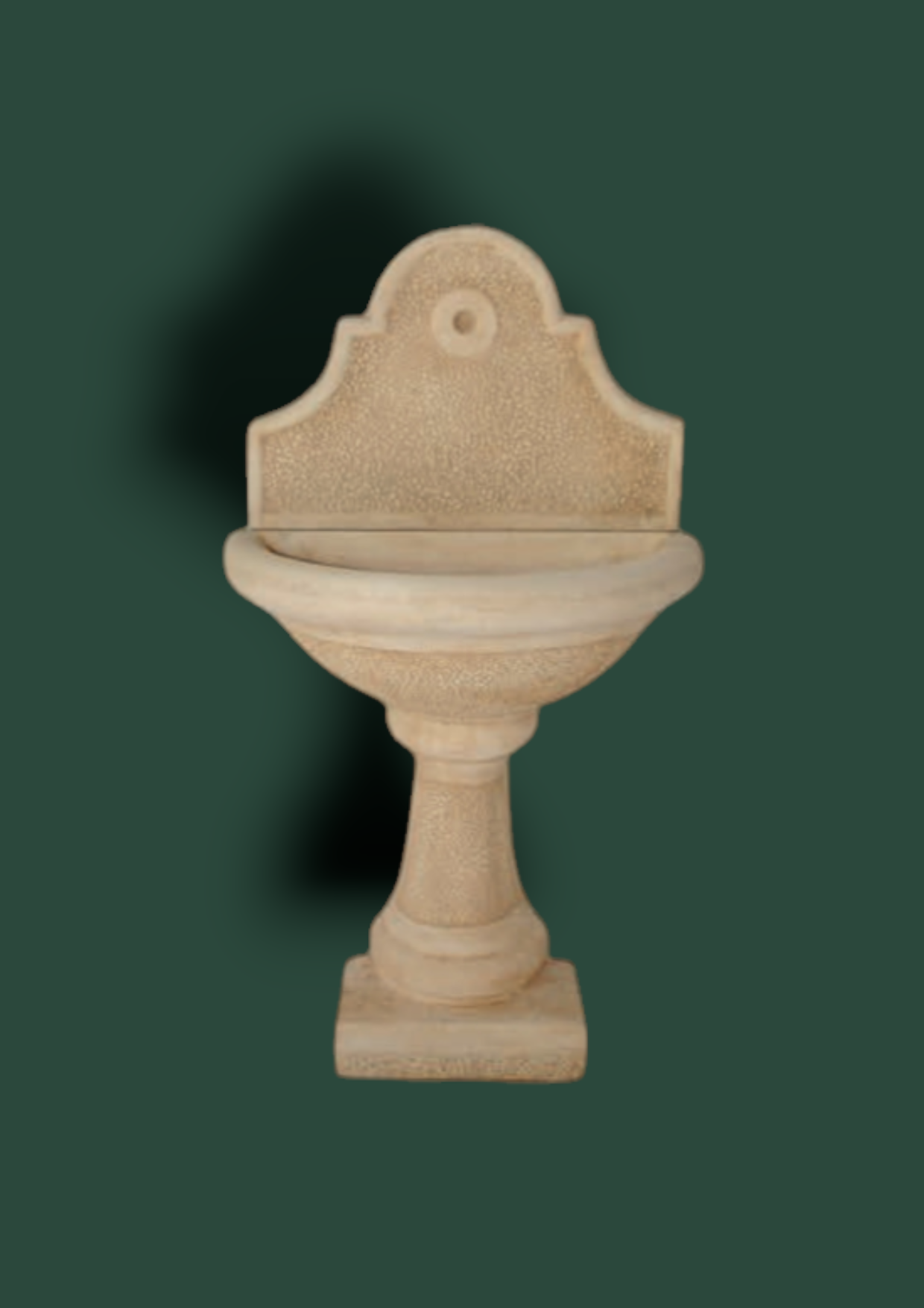 Fontana Sassolini in cemento da giardino 131cm