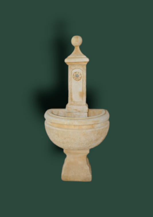 Fontana Valencia in cemento da giardino 130cm