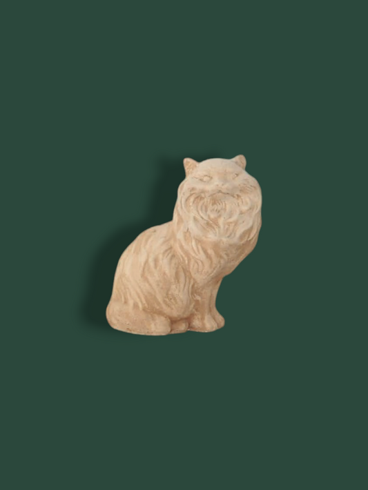 Statua Gatto Soriano in cemento 35 cm