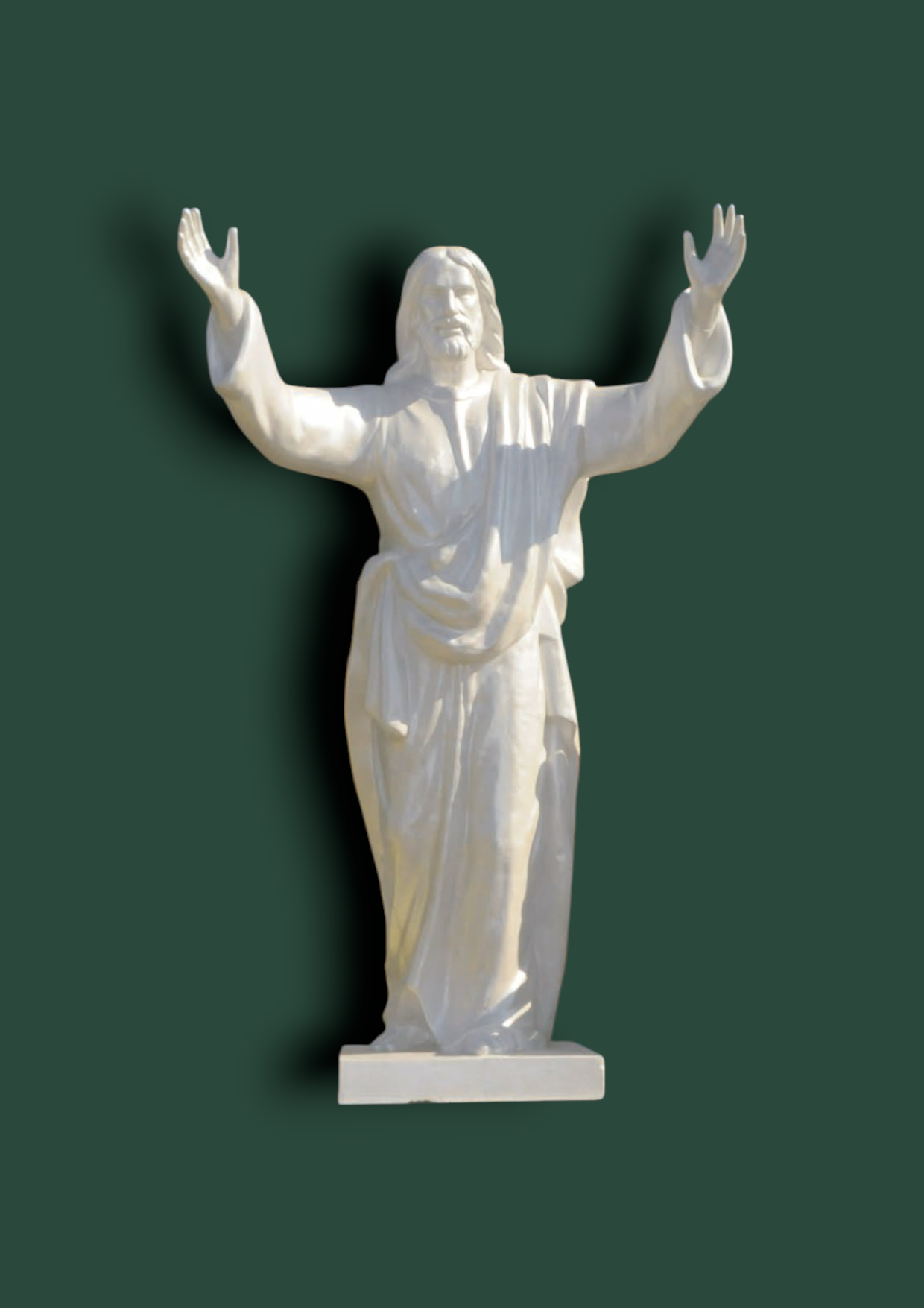 Statua Sacra Gesù in cemento 330 cm
