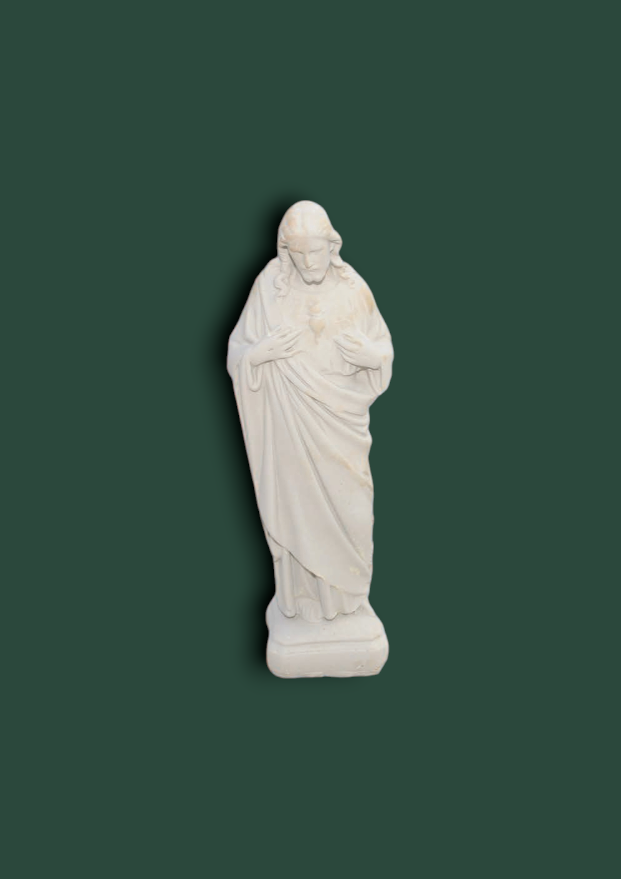 Statua Sacra Gesù in cemento 40 cm