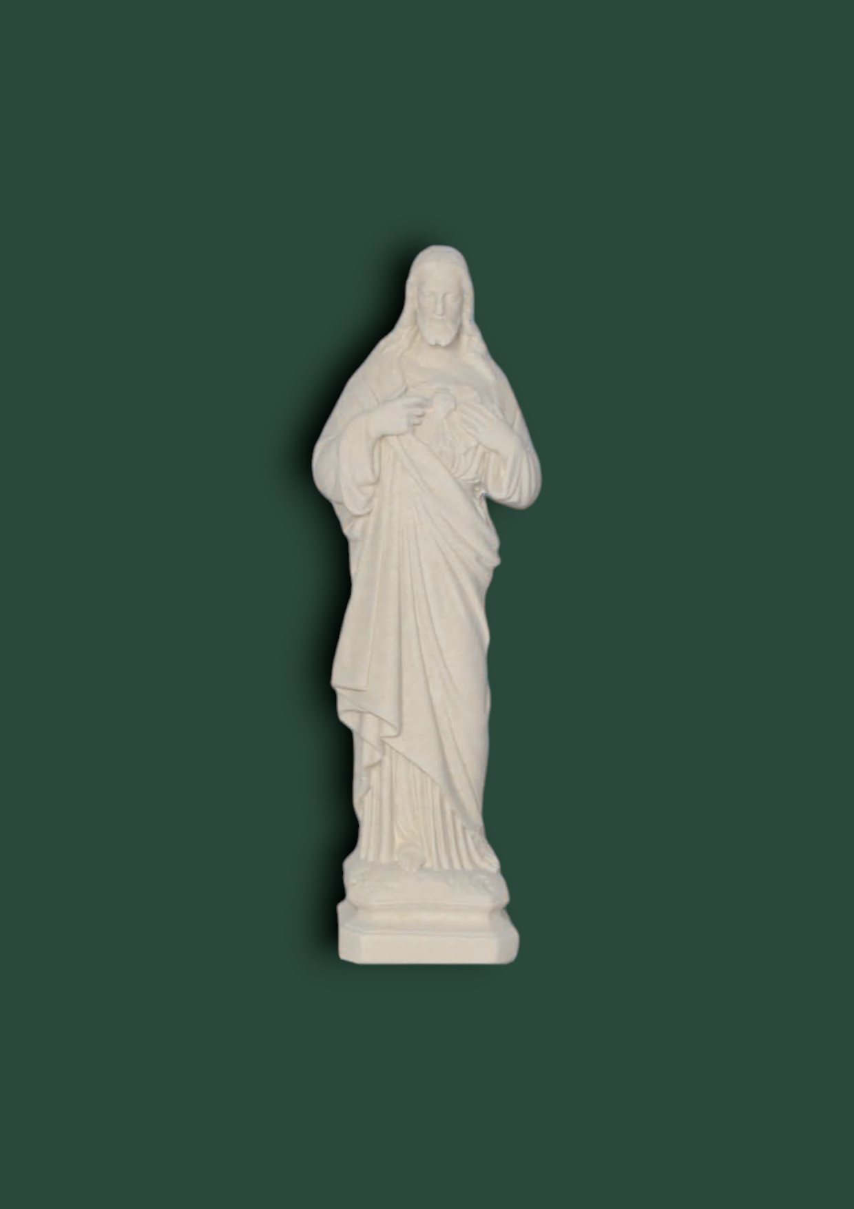 Statua Sacra Gesù in cemento 50 cm