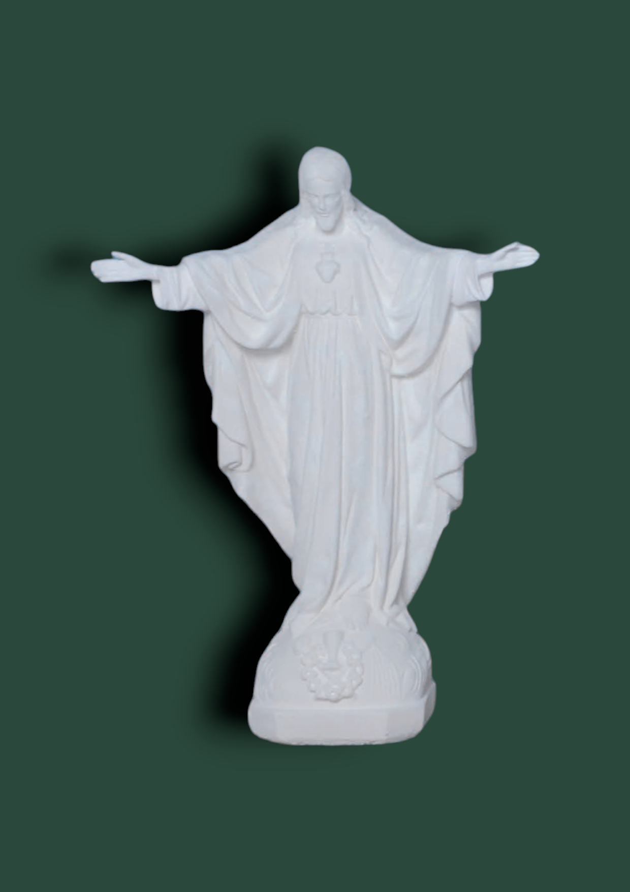 Statua Sacra Gesù in cemento 90 cm