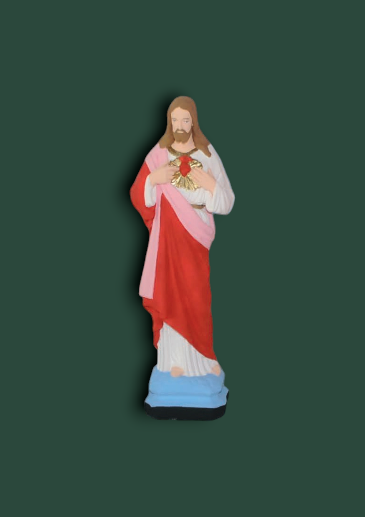 Statua Sacra Gesù in cemento 50 cm