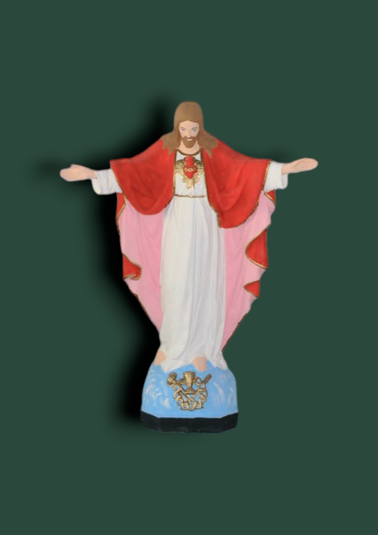 Statua Sacra Gesù in cemento 90 cm