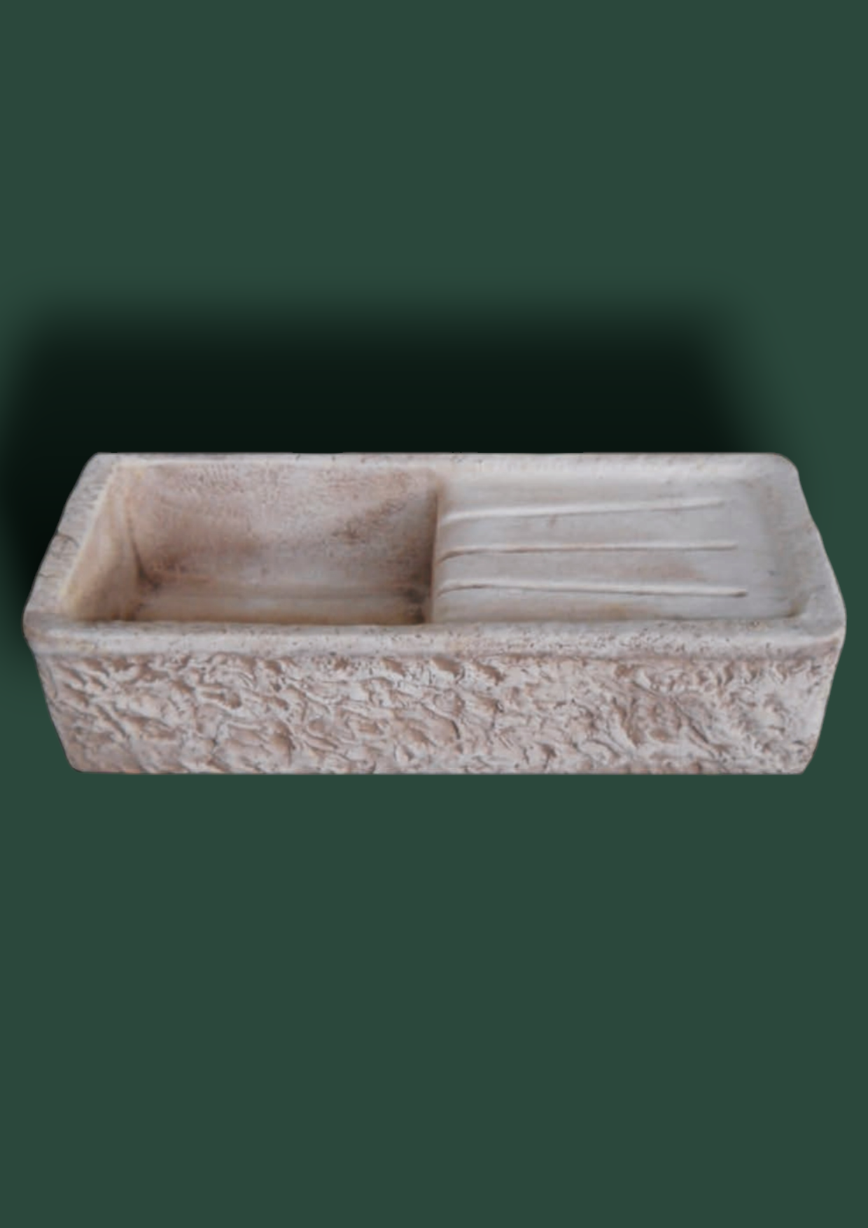 Lavello Pietra in cemento da giardino