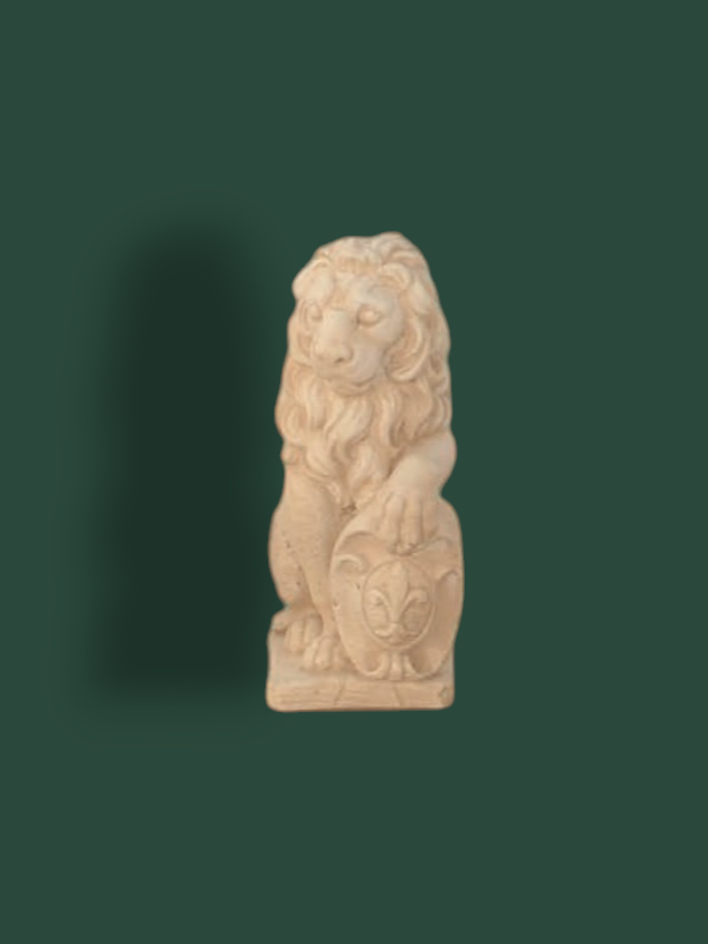 Statua Leone Fiesole Destro in cemento 40 cm (Copia)
