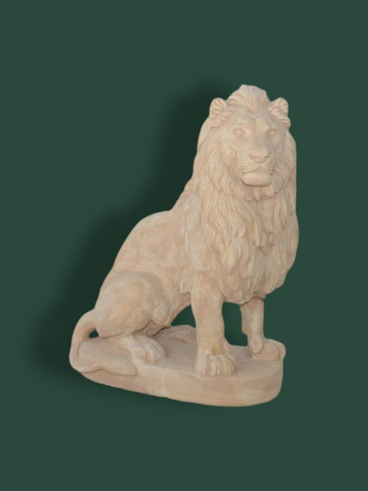 Statua Leone Gigante Destro in cemento 135 cm