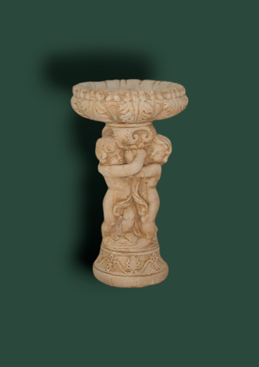 Putto Brenta in cemento da giardino 62cm