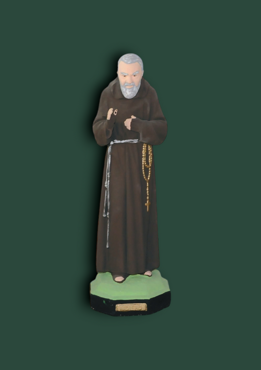Statua Sacra San Pio in cemento 85 cm