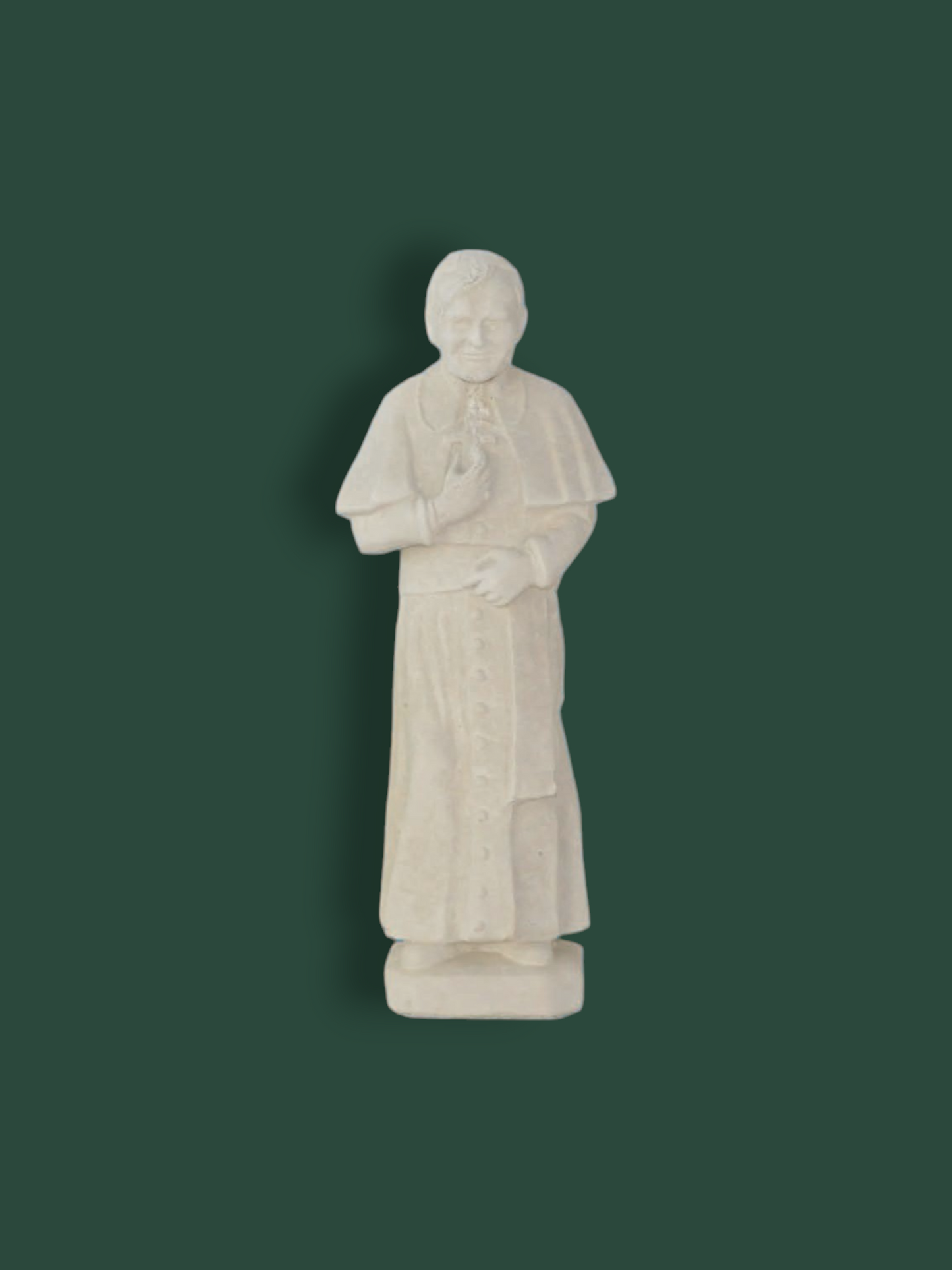 Statua Sacra Papa Benedetto in cemento 65 cm