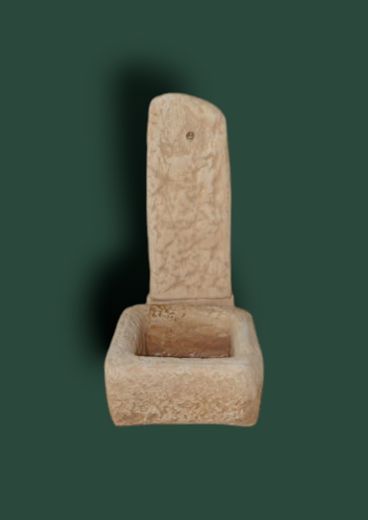 Fontana Roccia 2 in cemento da giardino 102cm