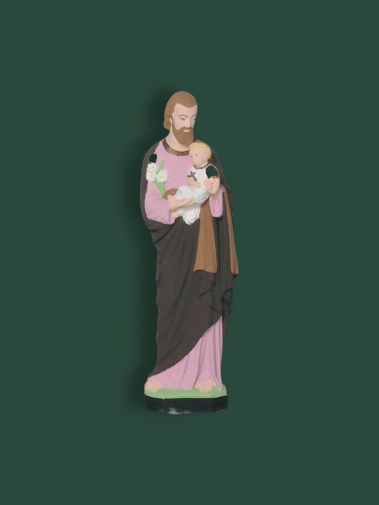 Statua Sacra San Giuseppe in cemento 67 cm