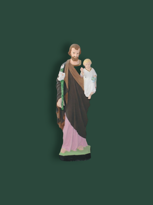 Statua Sacra San Giuseppe in cemento 85 cm