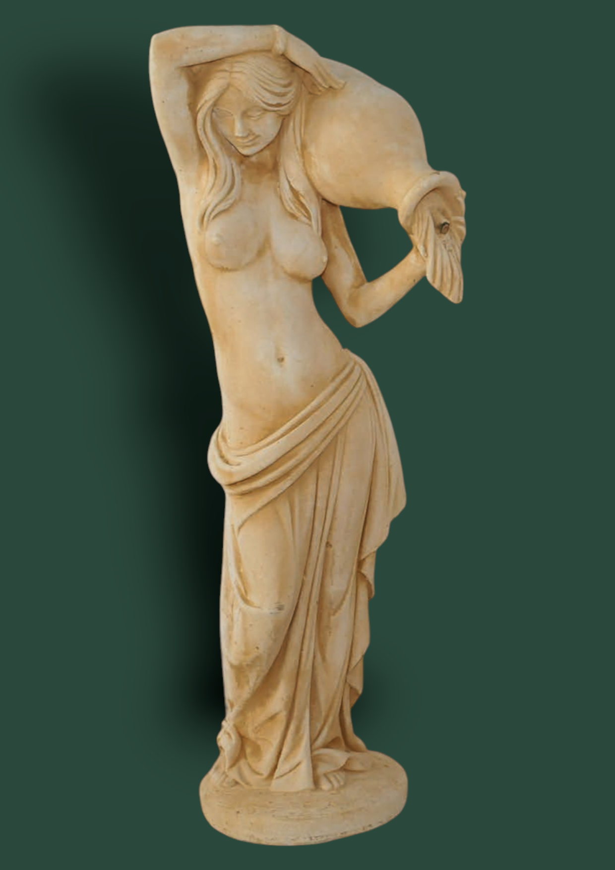Statua Temi in cemento da giardino 120cm
