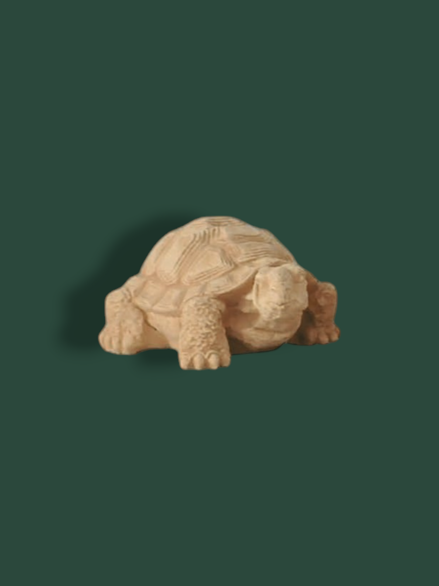 Statua Tartaruga Rumena in cemento 20 cm