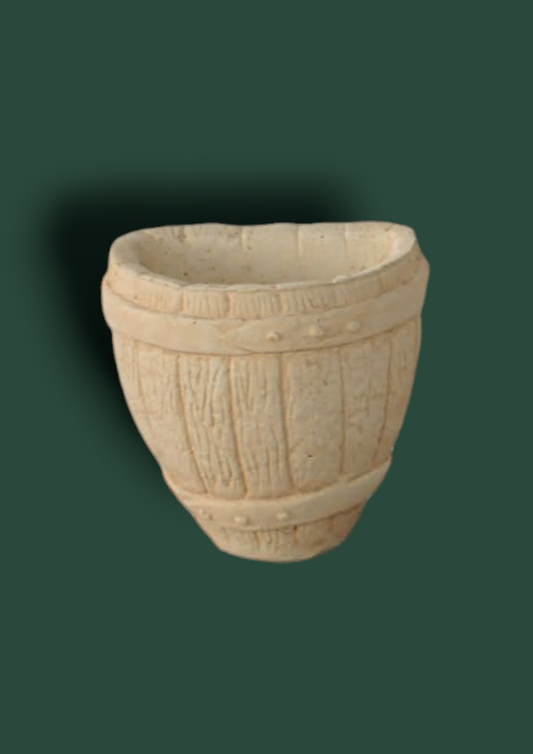 Vaso Corbello in cemento da giardino 22cm