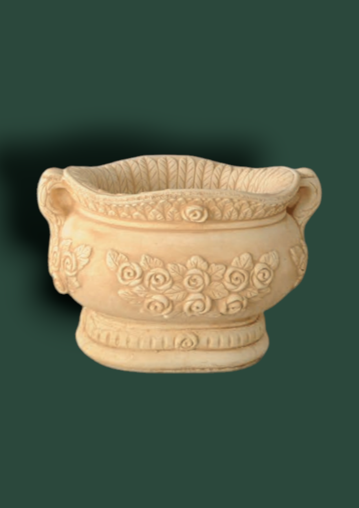 Vaso Corvux in cemento da giardino 45cm