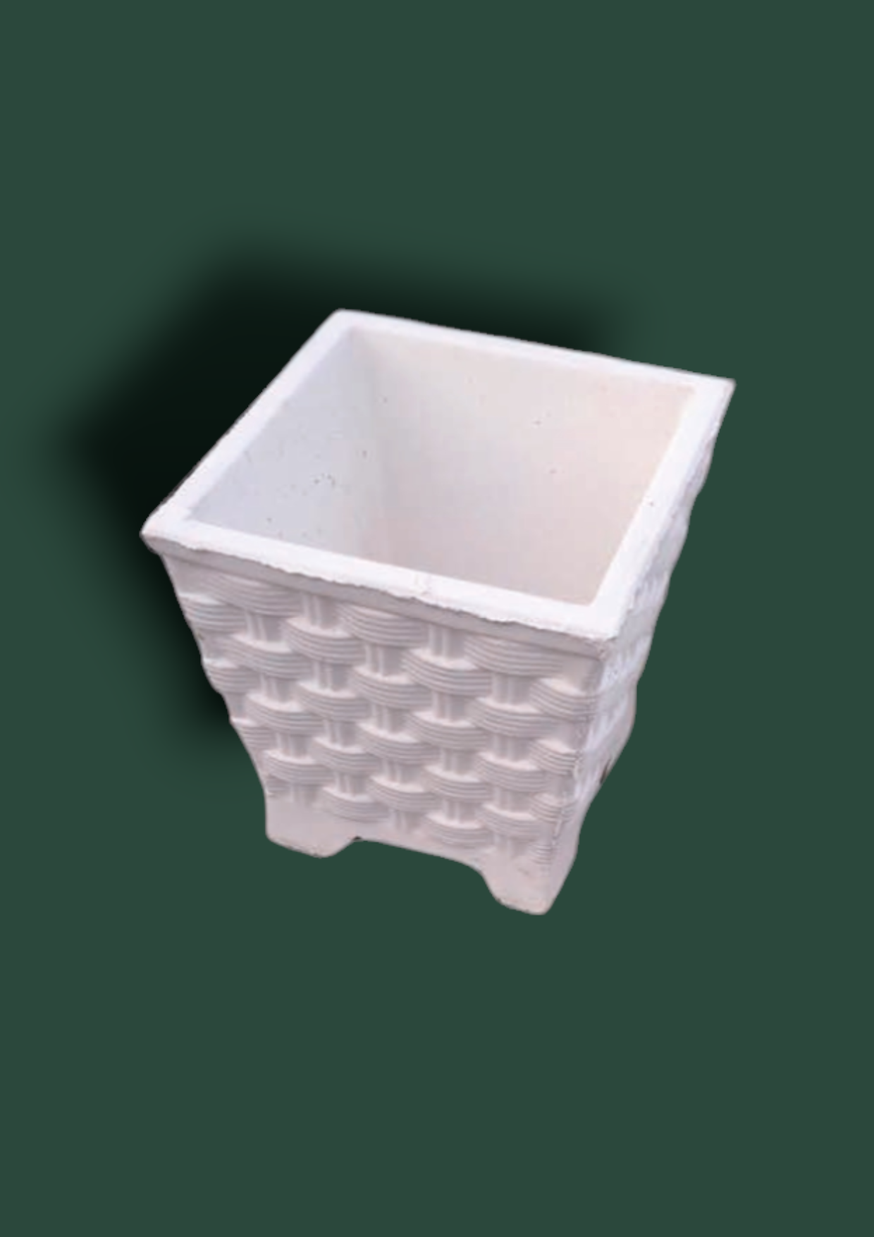 Vaso Crociato in cemento da giardino 50cm
