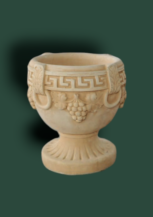 Vaso Pan in cemento da giardino 47cm