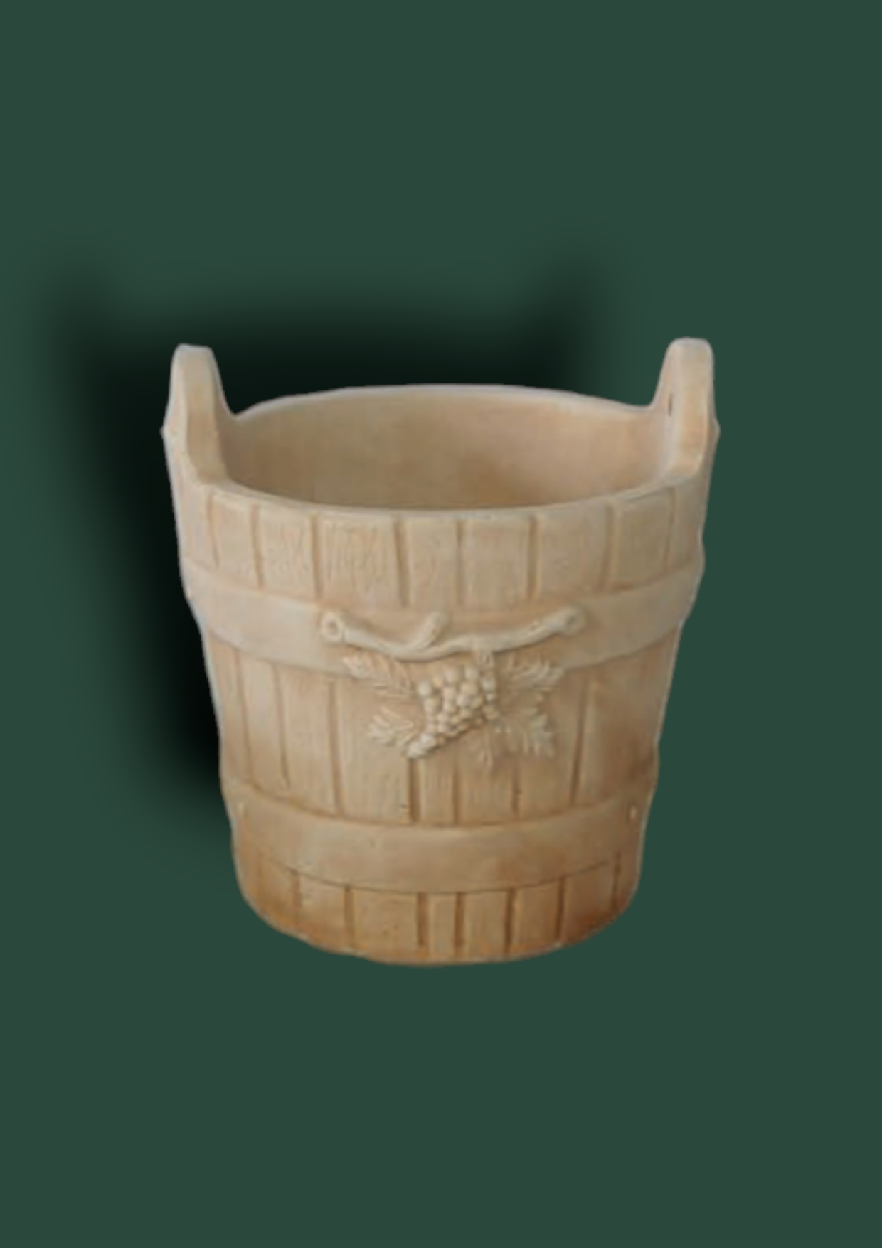 Vaso Tinozza in cemento da giardino 75cm