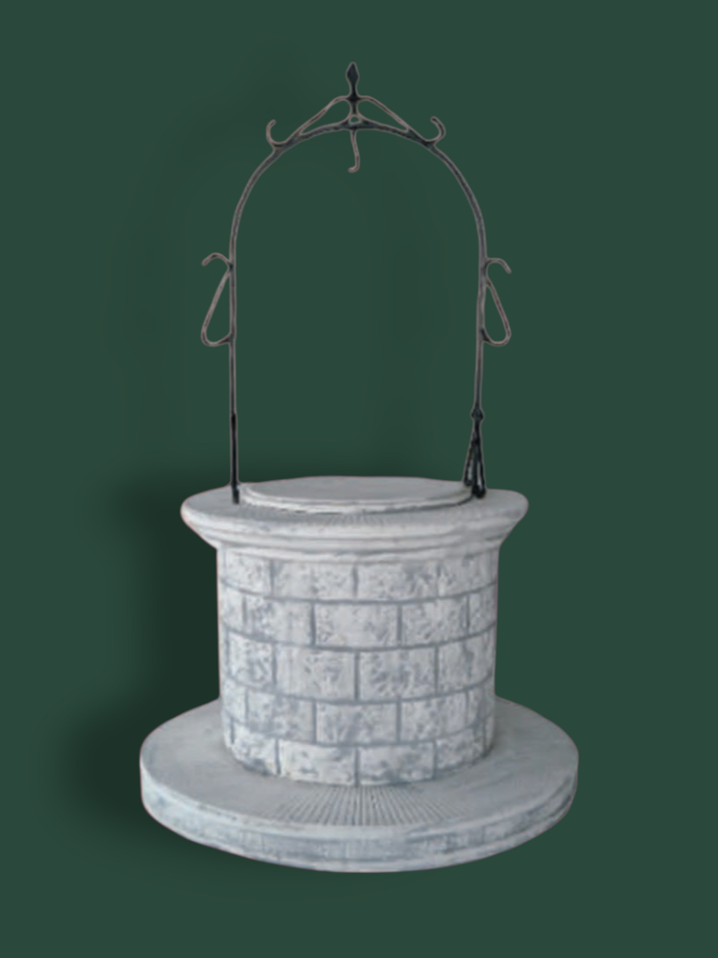 Pozzo Tondo da giardino in cemento- 215 cm